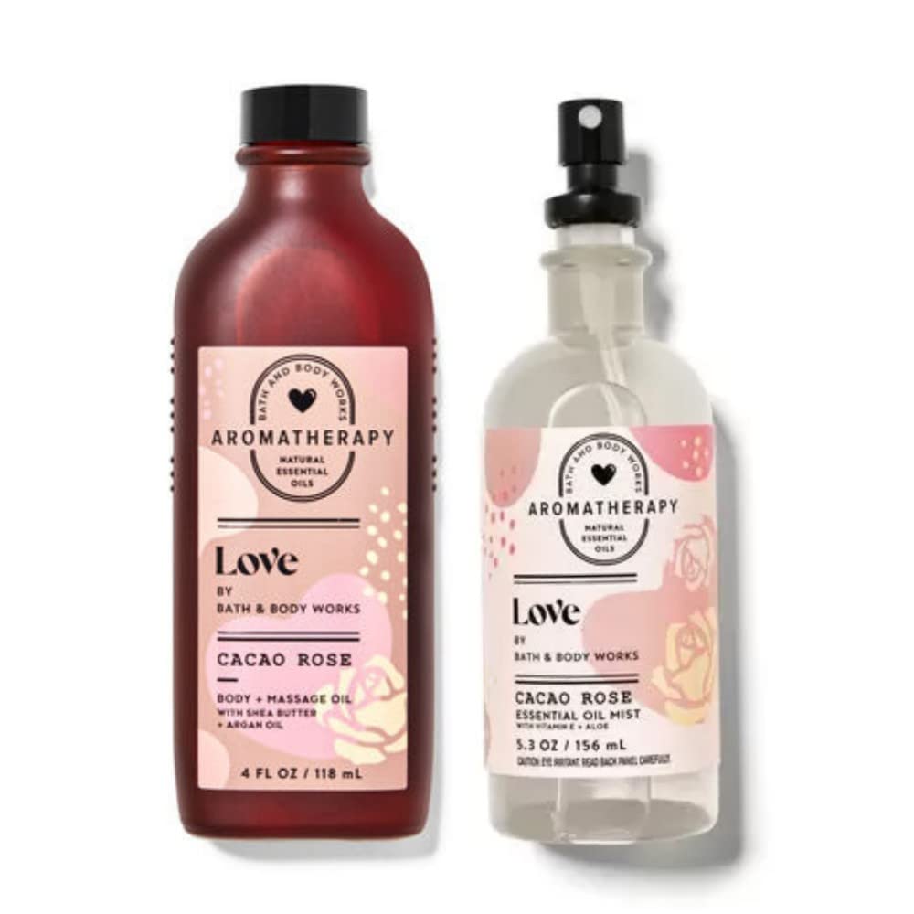 Amazon.com : Bath & Body Works Aromatherapy Love Cacao Rose